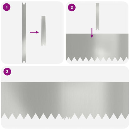 Bordura per Prato 30 pcs Argento 100 x 0.05 x 20 cm