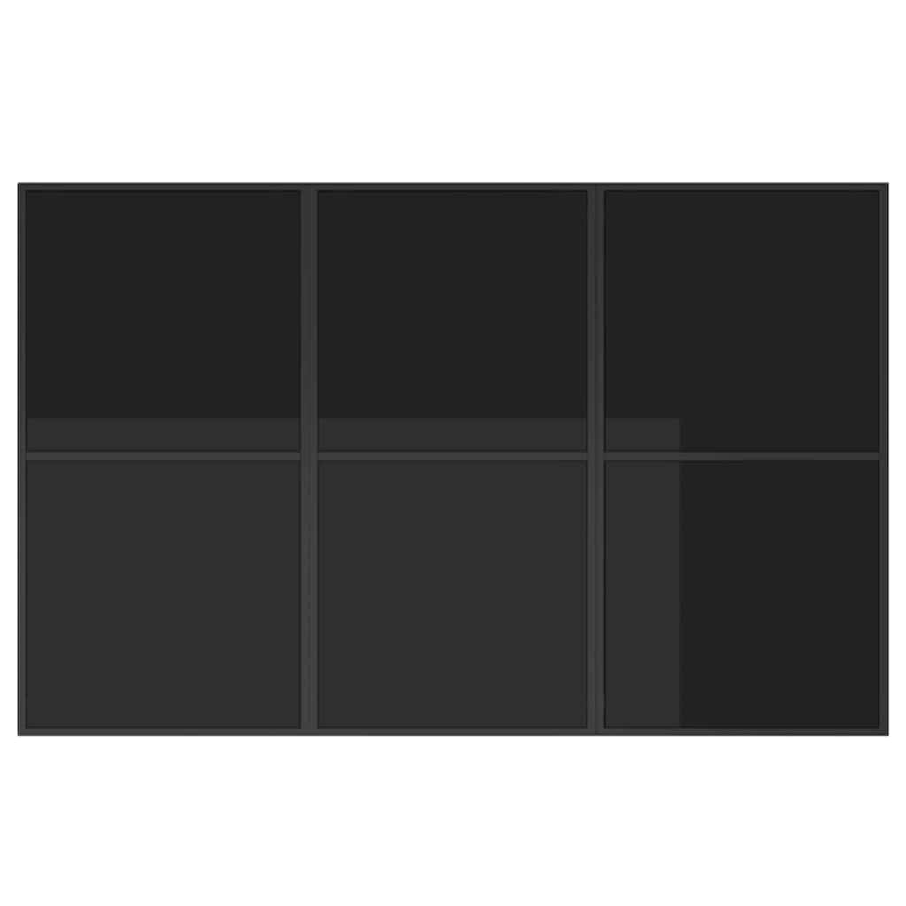 Set da Pranzo per Giardino 11 pcs Nero Acciaio | homemem39