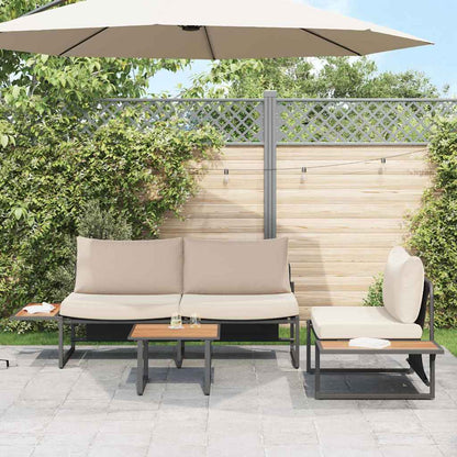 Set da Pranzo per Giardino 3 pcs Talpa Acciaio | homemem39