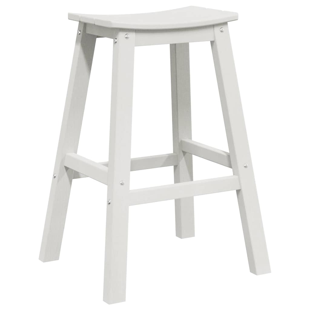 Set Bar da Giardino 4 pcs Bianco HDPE | homemem39