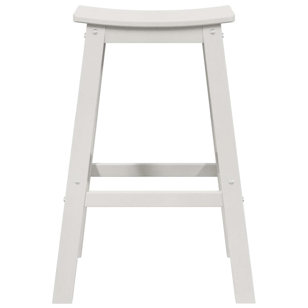 Set Bar da Giardino 4 pcs Bianco HDPE | homemem39