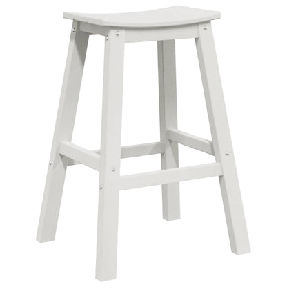 Set Bar da Giardino 6 pcs Bianco HDPE | homemem39