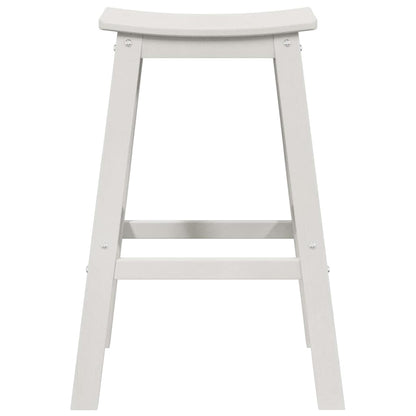 Set Bar da Giardino 6 pcs Bianco HDPE | homemem39