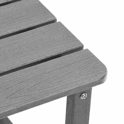 Sedia a dondolo 3 pcs Grigio chiaro Polietilene | homemem39