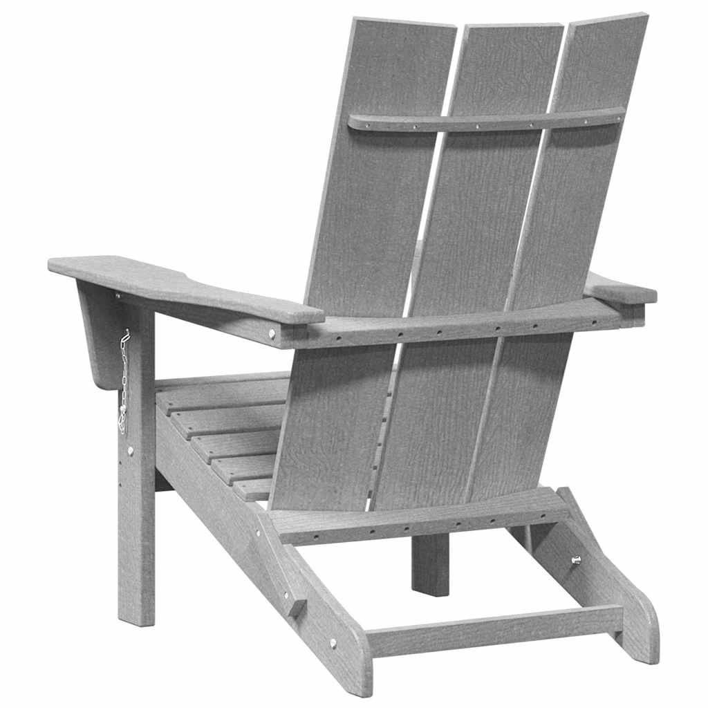 Sedia da Giardino 2 pcs Grigio chiaro 80.5 x 74.5 x 92 cm
