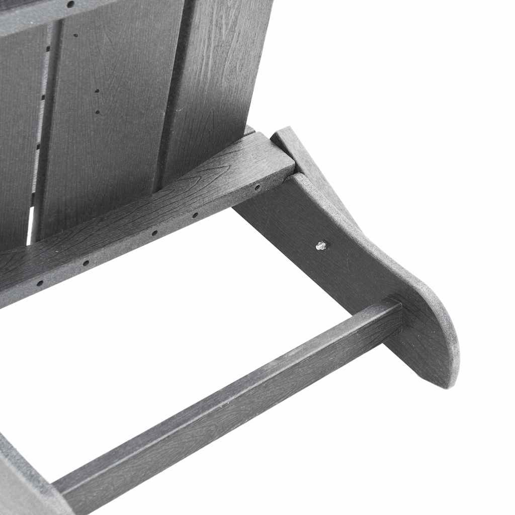 Sedia da Giardino 3 pcs Grigio chiaro 80.5 x 74.5 x 92 cm