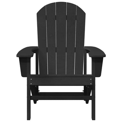 Sedia da Giardino 2 pcs Nero 82 x 74 x 92 cm Polietilene | homemem39