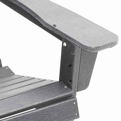 Sedia da Giardino 3 pcs Grigio chiaro Polietilene | homemem39