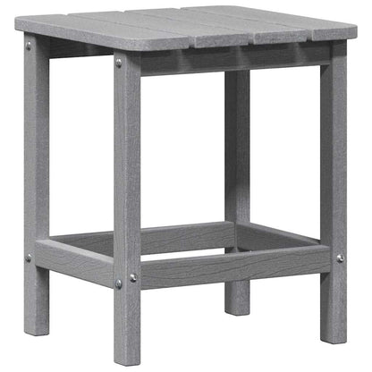 Sedia da Giardino 3 pcs Grigio chiaro Polietilene
