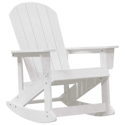 Set Lounge da Giardino 3 pcs Bianco HDPE