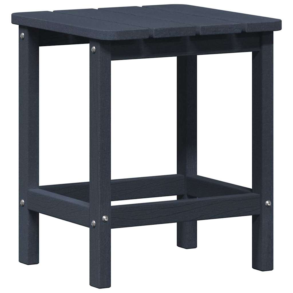 Set Lounge da Giardino 3 pcs Blu navy HDPE