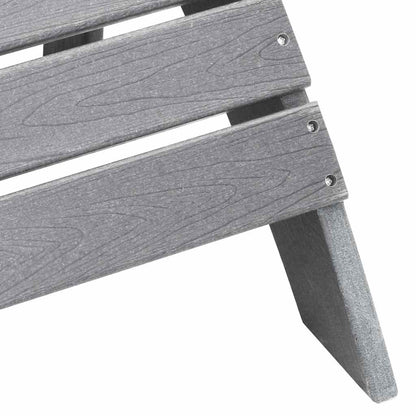Sedia da Giardino 2 pcs Grigio chiaro 83 x 74 x 92 cm | homemem39