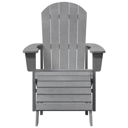 Sedia da Giardino 2 pcs Grigio chiaro 83 x 74 x 92 cm | homemem39