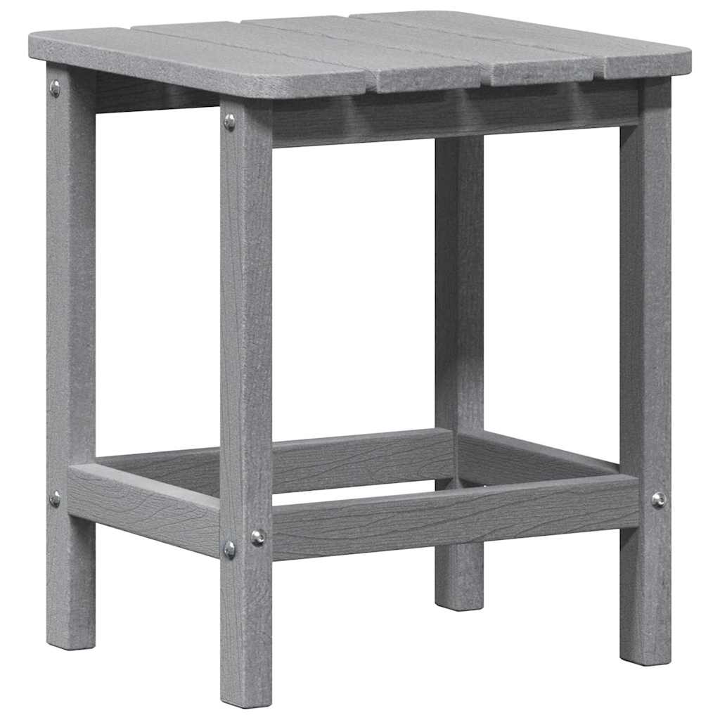 Sedia da Giardino 3 pcs Grigio chiaro Polietilene | homemem39