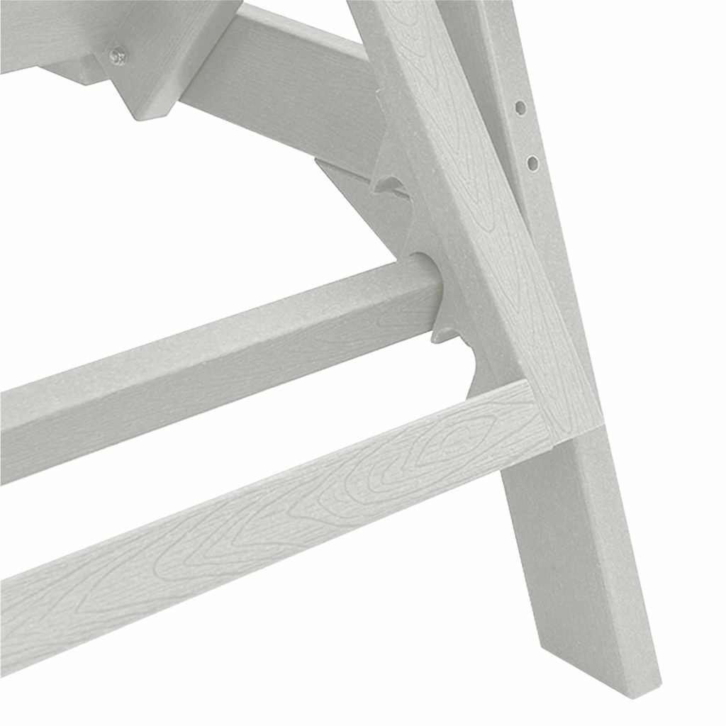 Mobili da lounge da giardino 3 pcs Bianco 38 x 38 x 46cm