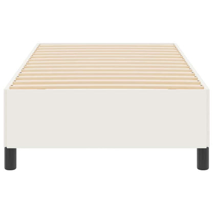 Letto a molle Crema 80 x 200 cm Tessuto in Cords | homemem39