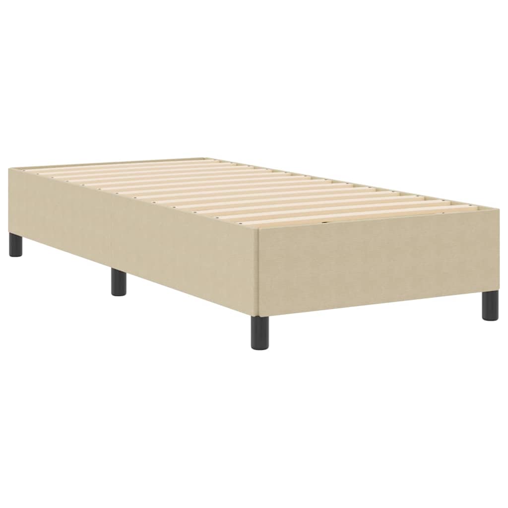 Letto a molle Grigio Verde 80 x 200 cm Tessuto in Cords | homemem39