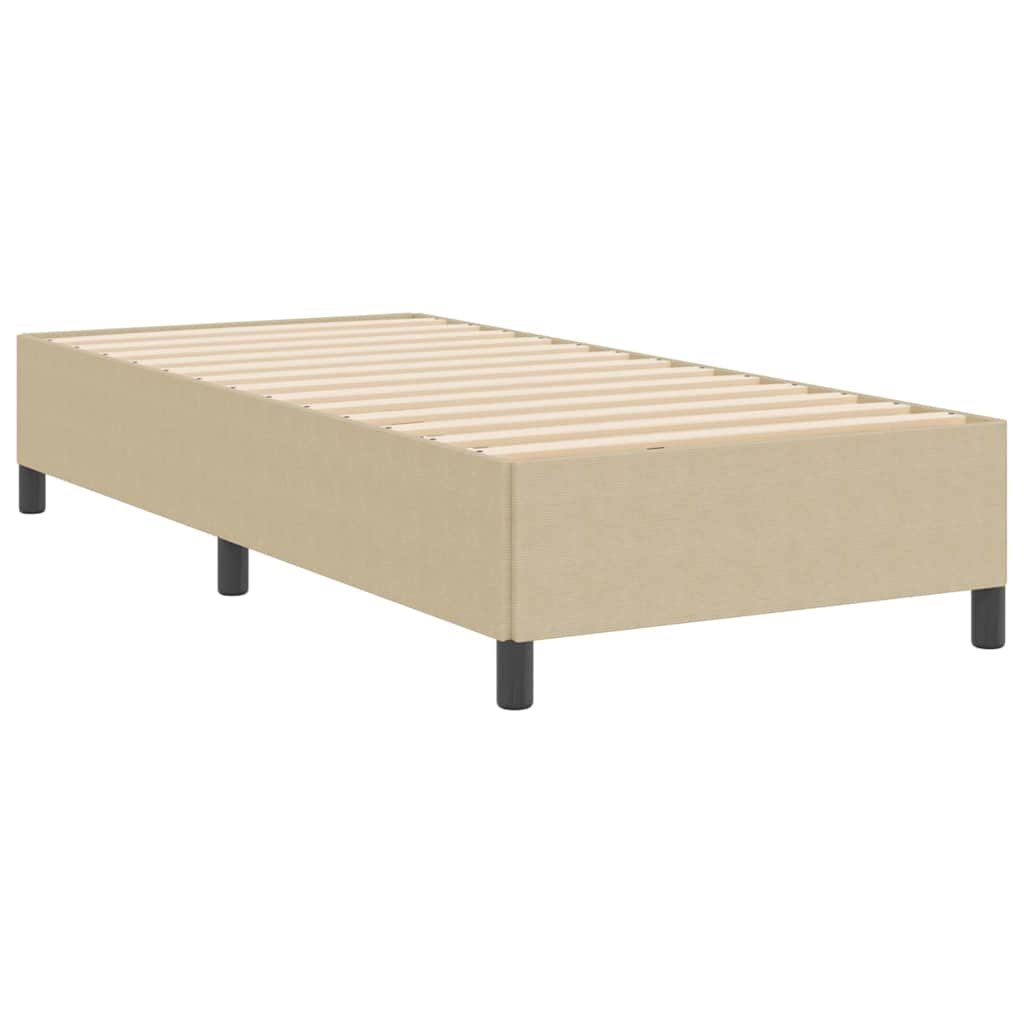 Letto a molle Grigio Verde 80 x 200 cm Tessuto in Cords | homemem39