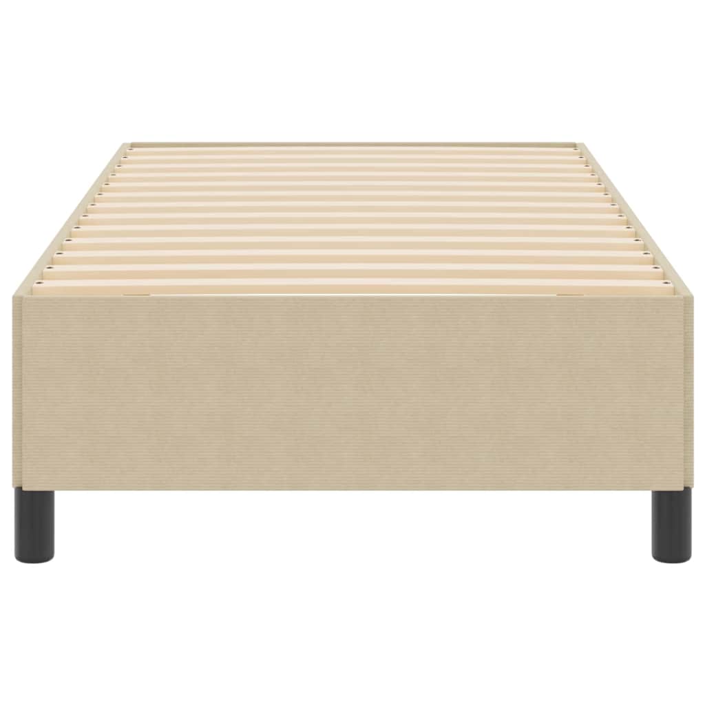 Letto a molle Grigio Verde 80 x 200 cm Tessuto in Cords | homemem39