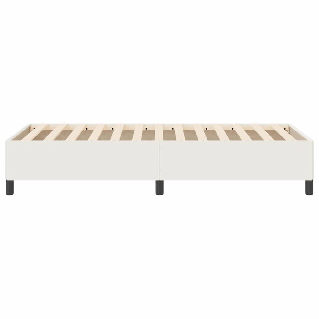 Letto a molle Crema 90 x 200 cm Tessuto in Cords | homemem39