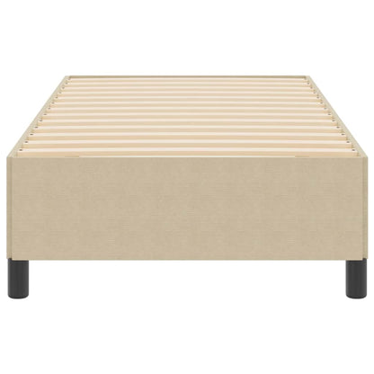 Letto a molle Grigio Verde 100 x 200 cm Tessuto in Cords | homemem39