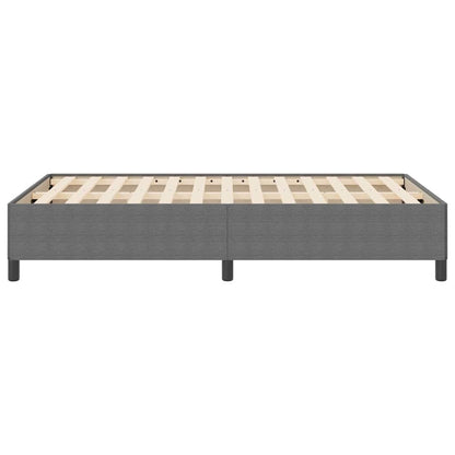 Letto a molle Grigio Chiaro 120 x 190 cm Tessuto in Cords | homemem39