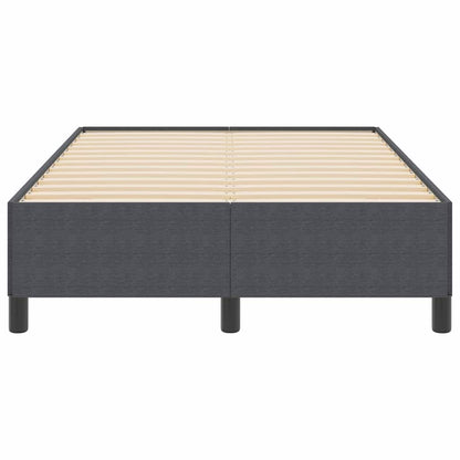 Letto a molle Grigio Scuro 120 x 190 cm Tessuto in Cords | homemem39