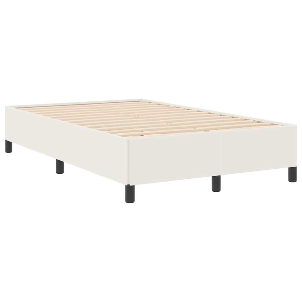 Letto a molle Crema 120 x 190 cm Tessuto in Cords | homemem39