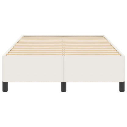 Letto a molle Crema 120 x 190 cm Velluto