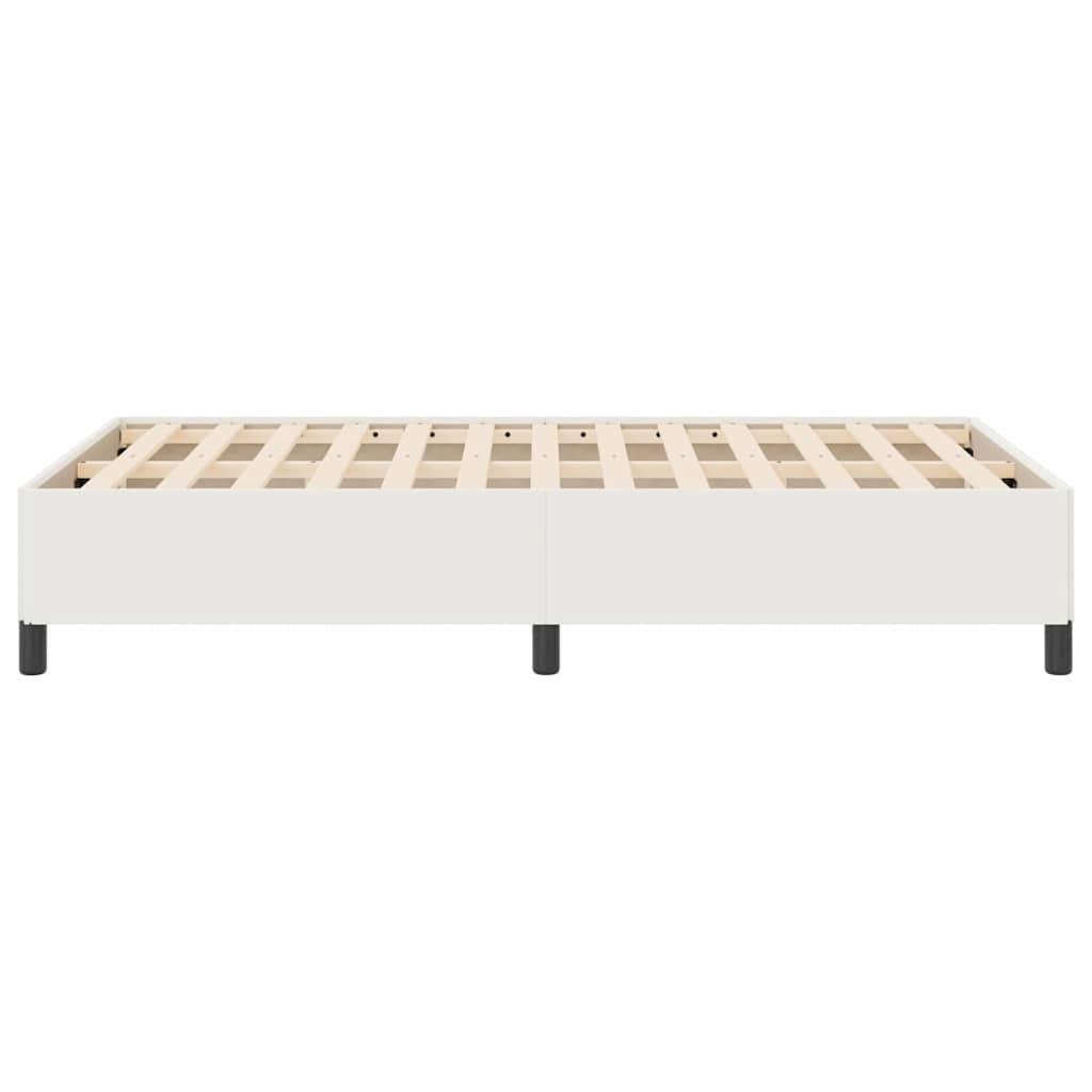 Letto a molle Crema 120 x 190 cm Tessuto in Cords | homemem39