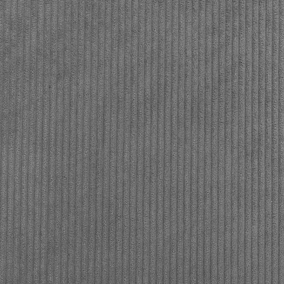 Letto a molle Grigio Chiaro 120 x 200 cm Tessuto in Cords | homemem39