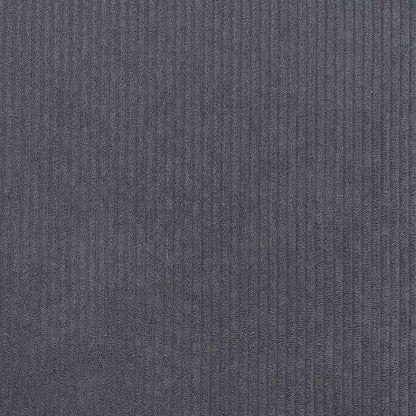 Letto a molle Grigio Scuro 120 x 200 cm Tessuto in Cords | homemem39