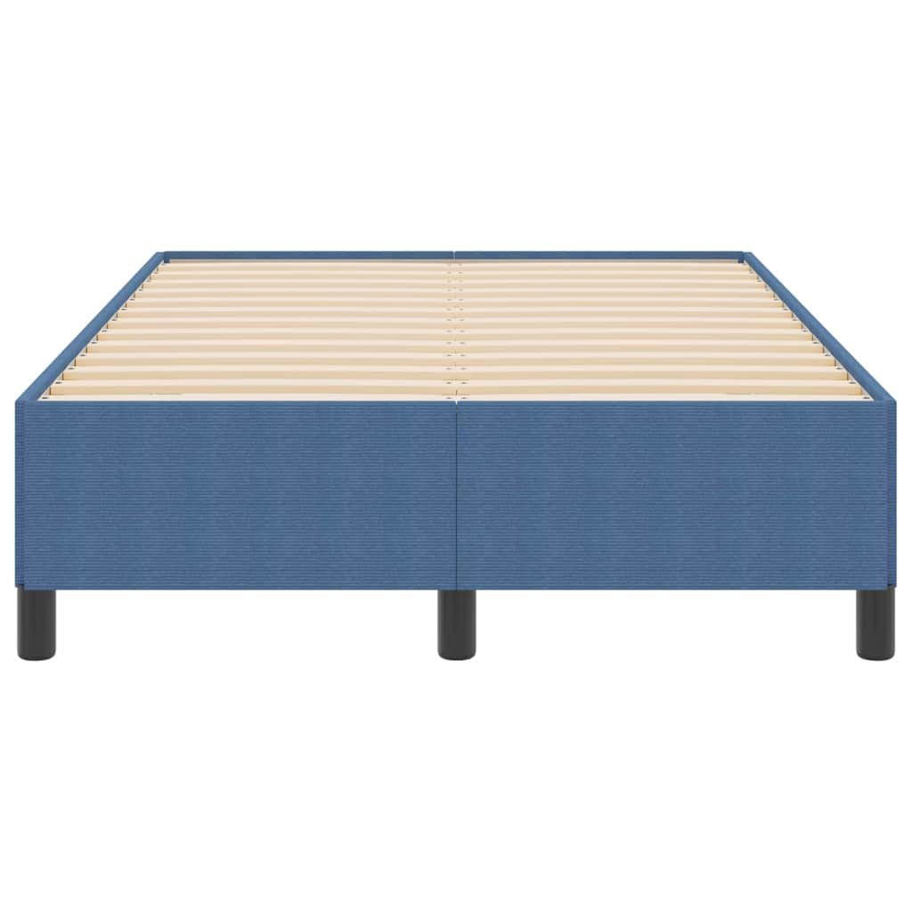 Letto a molle Blu 120 x 200 cm Tessuto in Cords | homemem39