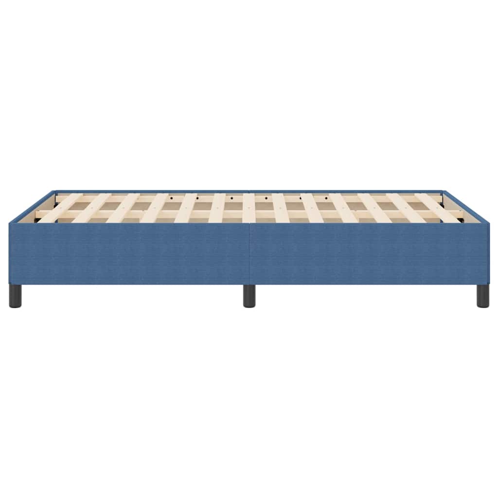 Letto a molle Blu 120 x 200 cm Tessuto in Cords | homemem39