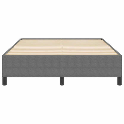 Letto a molle Grigio Chiaro 140 x 200 cm Tessuto in Cords | homemem39