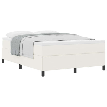 Letto a molle Crema 160 x 200 cm Tessuto in Cords | homemem39