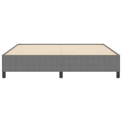 Letto a molle Grigio chiaro 180 x 200 cm Velluto