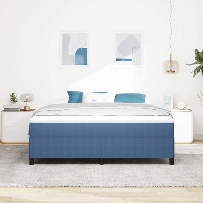 Letto a molle Blu 180 x 200 cm Tessuto in Cords | homemem39