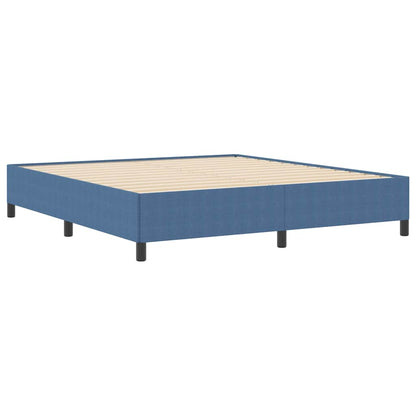 Letto a molle Blu 180 x 200 cm Tessuto in Cords | homemem39