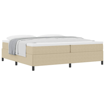 Letto a molle Grigio Verde 200 x 200 cm Velluto