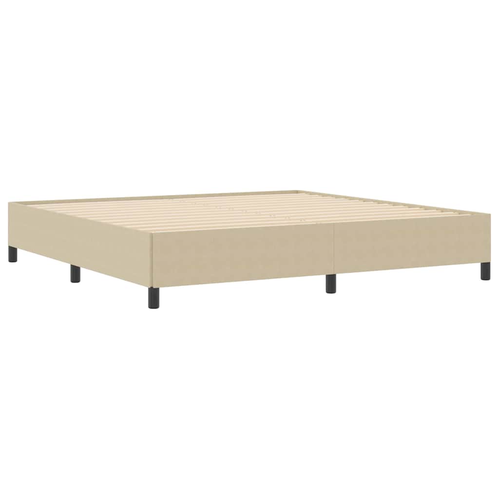 Letto a molle Grigio Verde 200 x 200 cm Tessuto in Cords | homemem39
