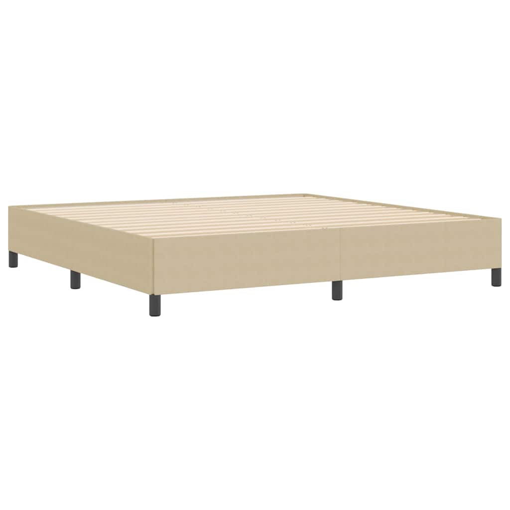 Letto a molle Grigio Verde 200 x 200 cm Tessuto in Cords | homemem39