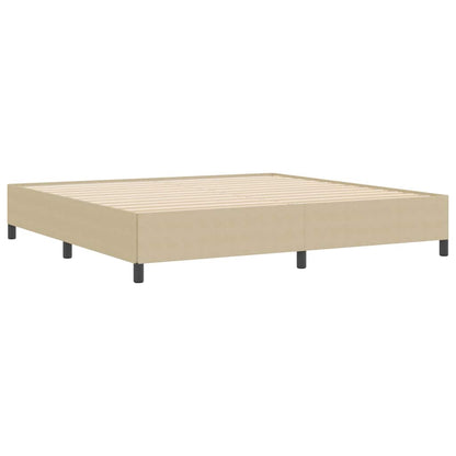 Letto a molle Grigio Verde 200 x 200 cm Tessuto in Cords | homemem39