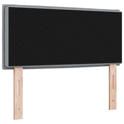 Testiera con testiera Grigio chiaro 90 cm Pelle Sintetica