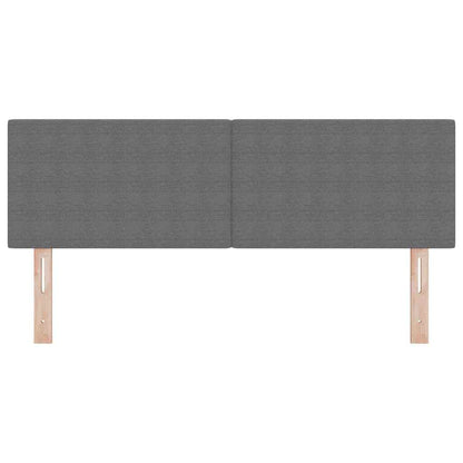 Testiera Grigio chiaro 144 cm Tessuto in Cords