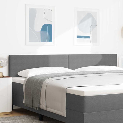 Testiera Grigio chiaro 200 cm Tessuto in Cords
