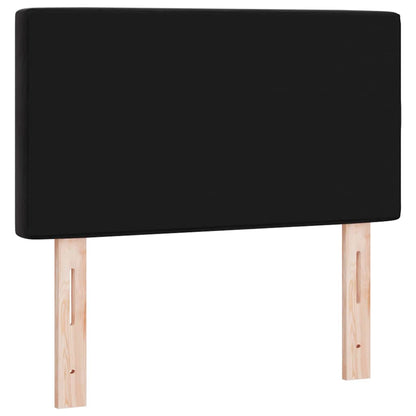Testiera Nero 80 cm Velluto
