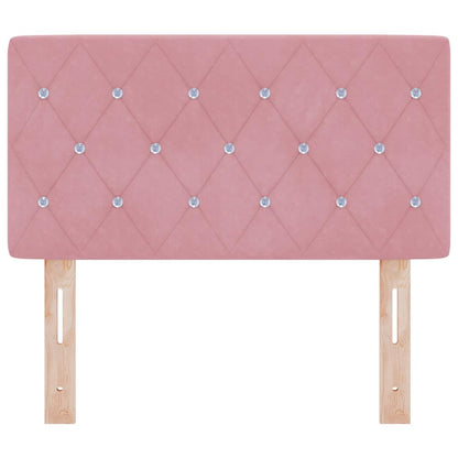 Testiera Rosa 80 cm Velluto | homemem39