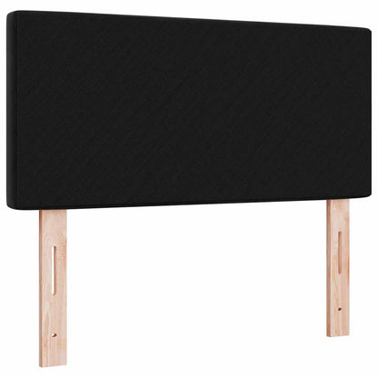 Testiera Nero 90 cm Velluto