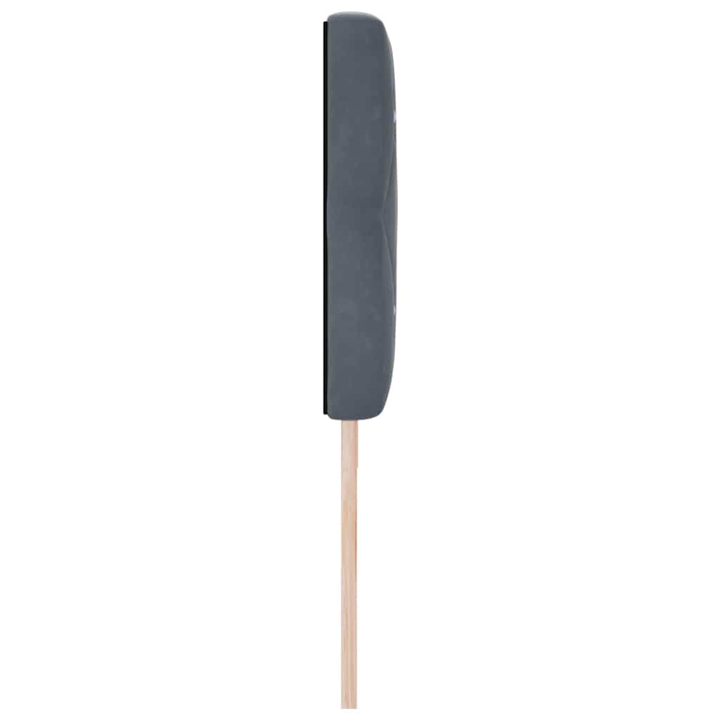 Testiera Grigio scuro 180 cm Velluto | homemem39